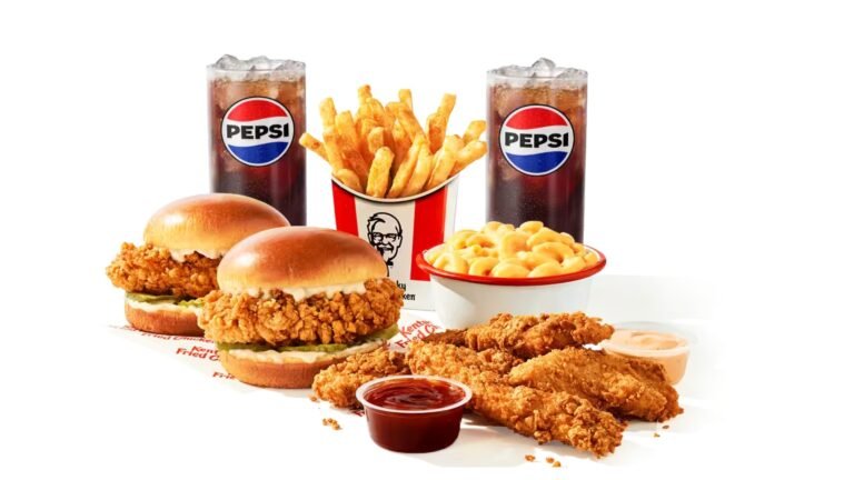 KFC Meal for Two: 2 Sandwiches + 4 pc. Tenders Combo