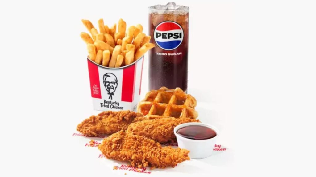 3 pc. Tenders & Waffles Combo
