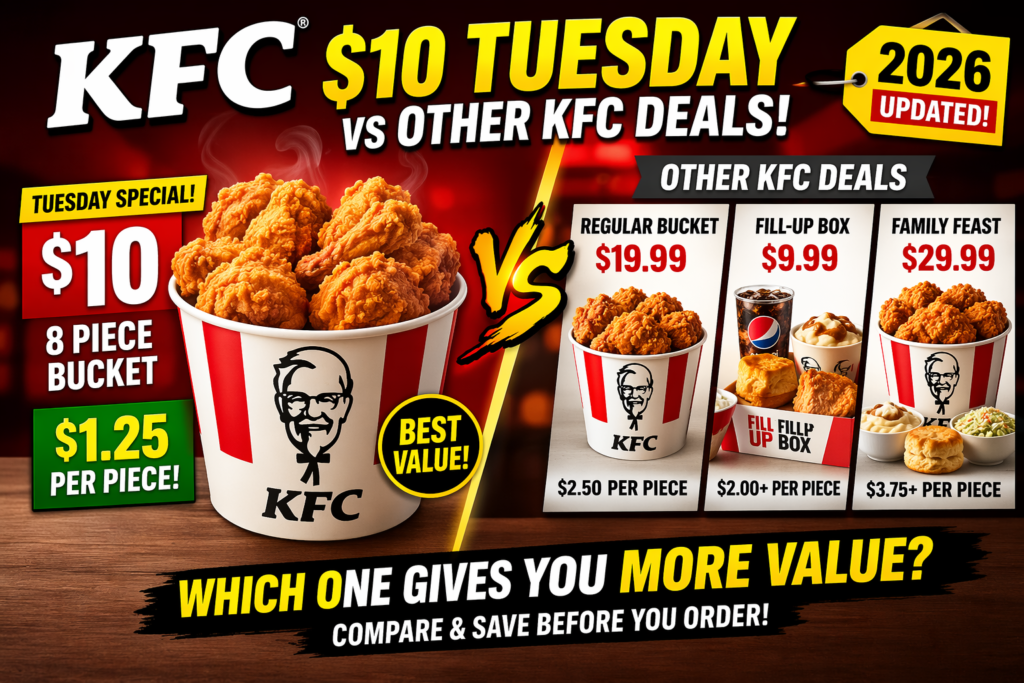 KFC Tuesday Specials